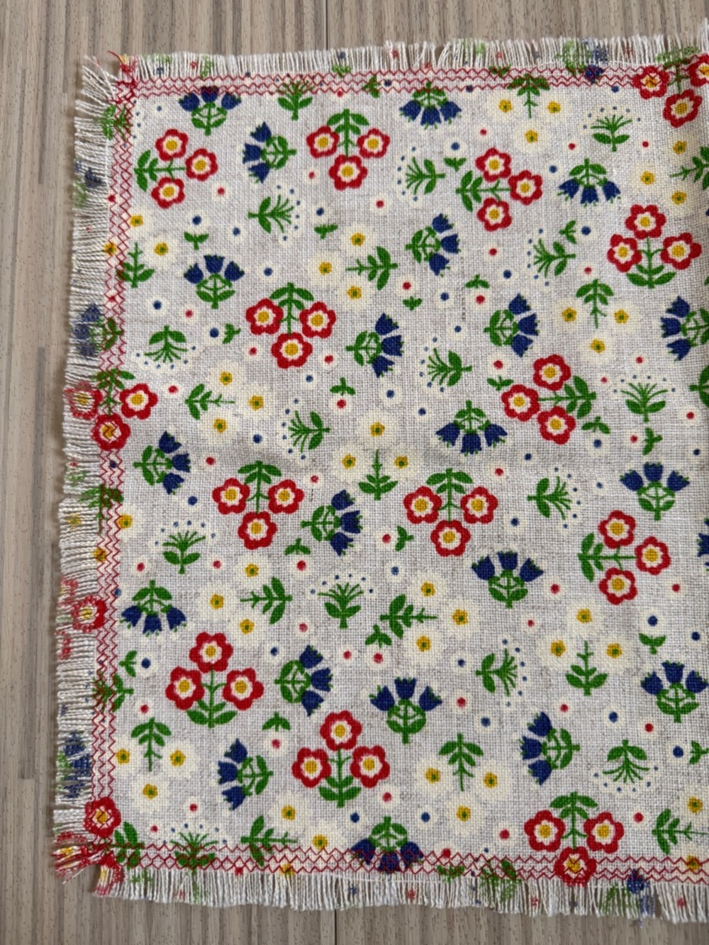 4 Vintage Scandinavian Style Placemats Like New